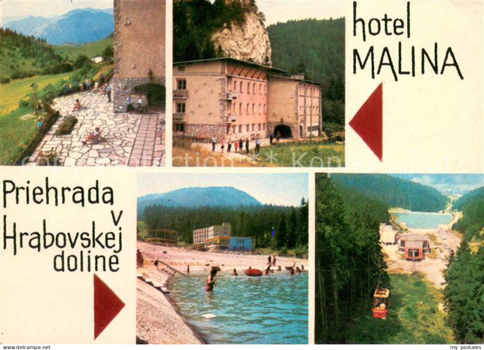 73679591 Priehrada Hrabovskej Doline Hotel Malina Seilbahn Priehrada - Tchéquie