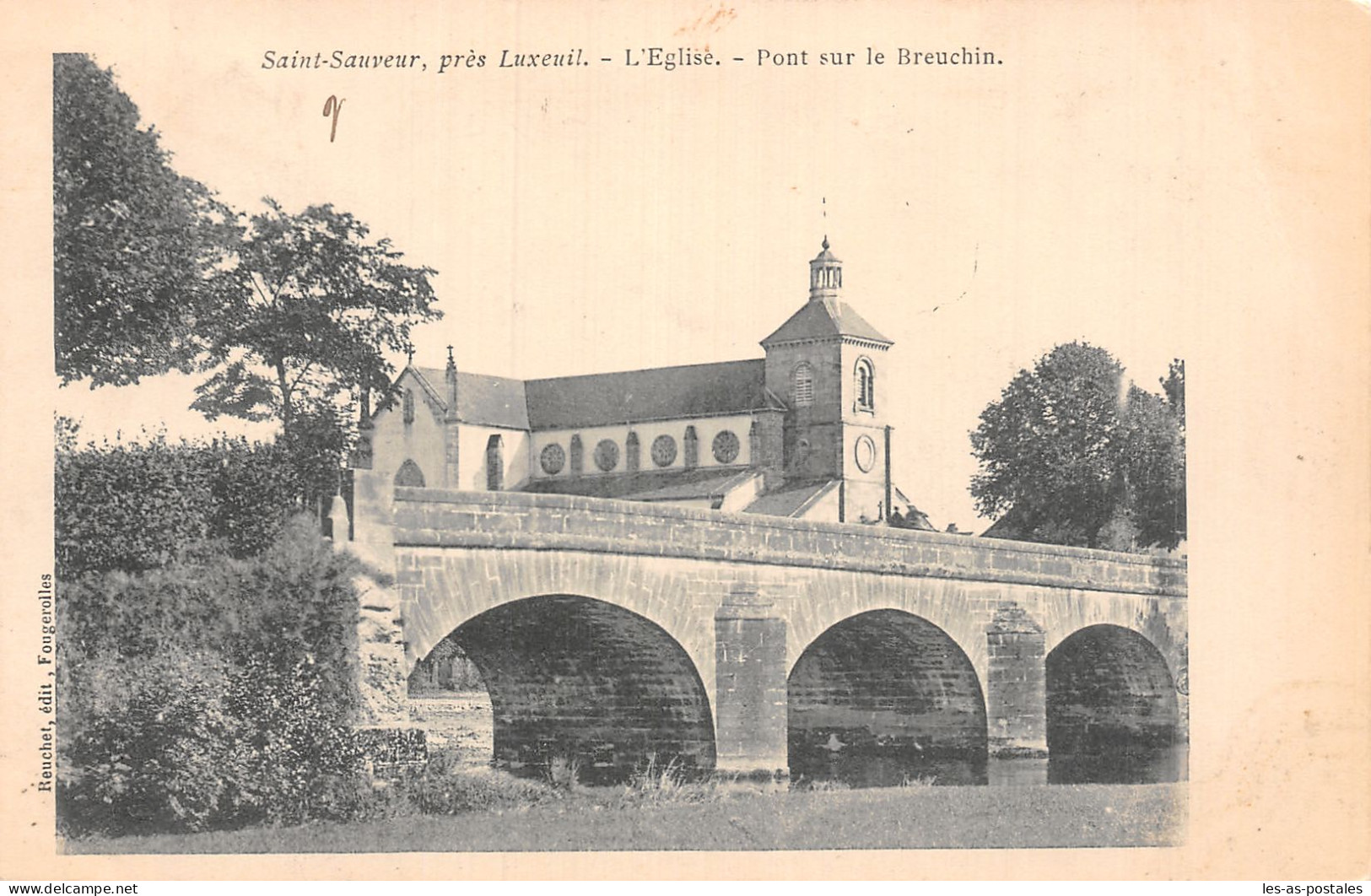70 SAINT SAUVEUR PRES LUXEUIL LE BREUCHIN - Saint-Sauveur