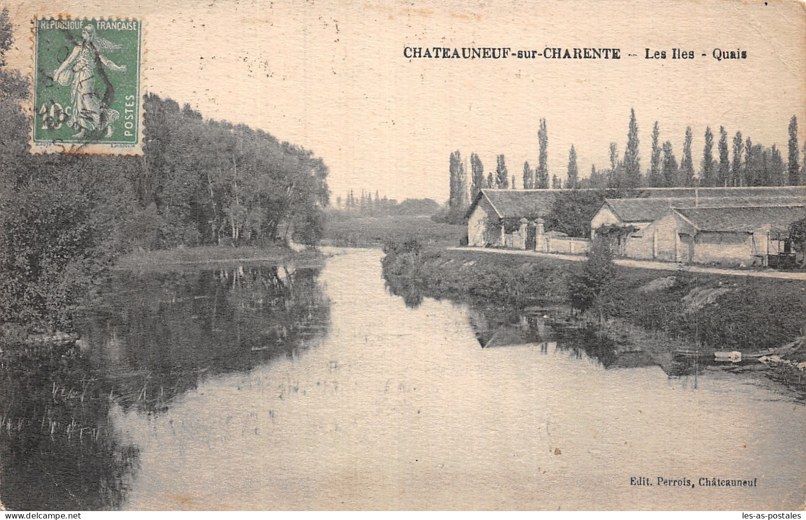 16 CHATEAUNEUF SUR CHARENTE LE ILES - Chateauneuf Sur Charente