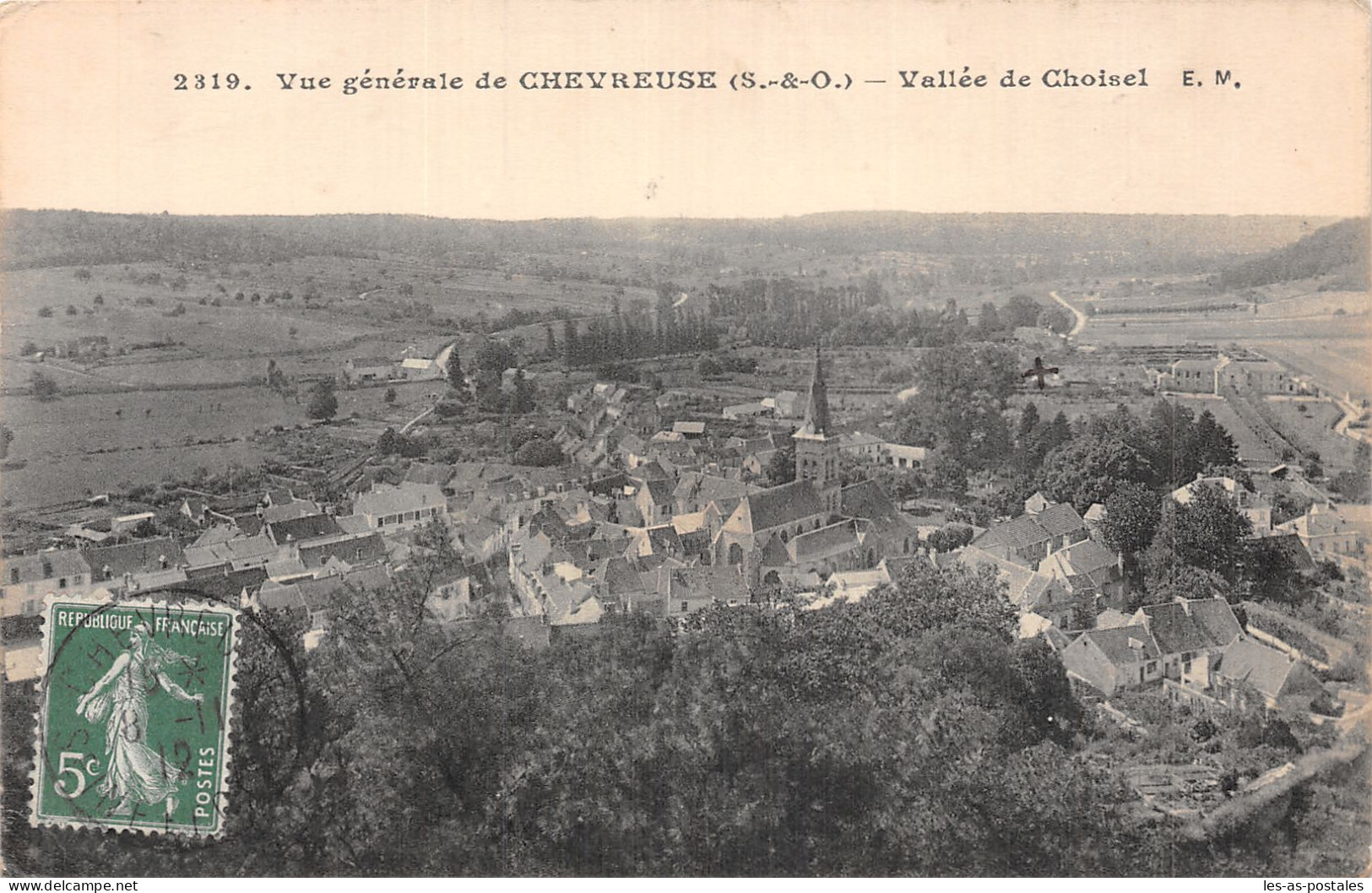 78 CHEVREUSE VALLEE DE CHOISEL - Chevreuse
