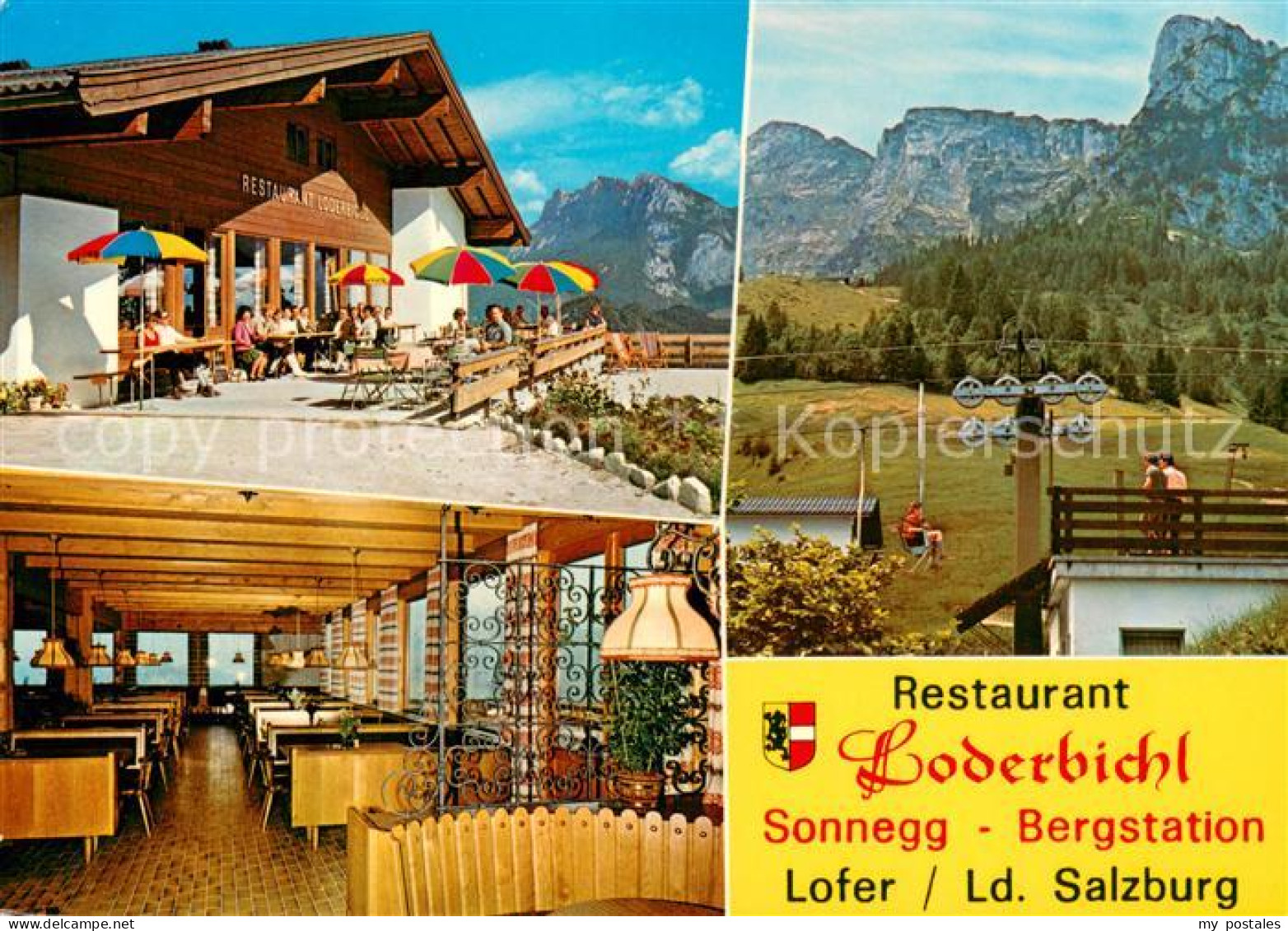 73679563 Lofer Restaurant Loderbichl Sonnegr Bergstation Lofer - Other & Unclassified