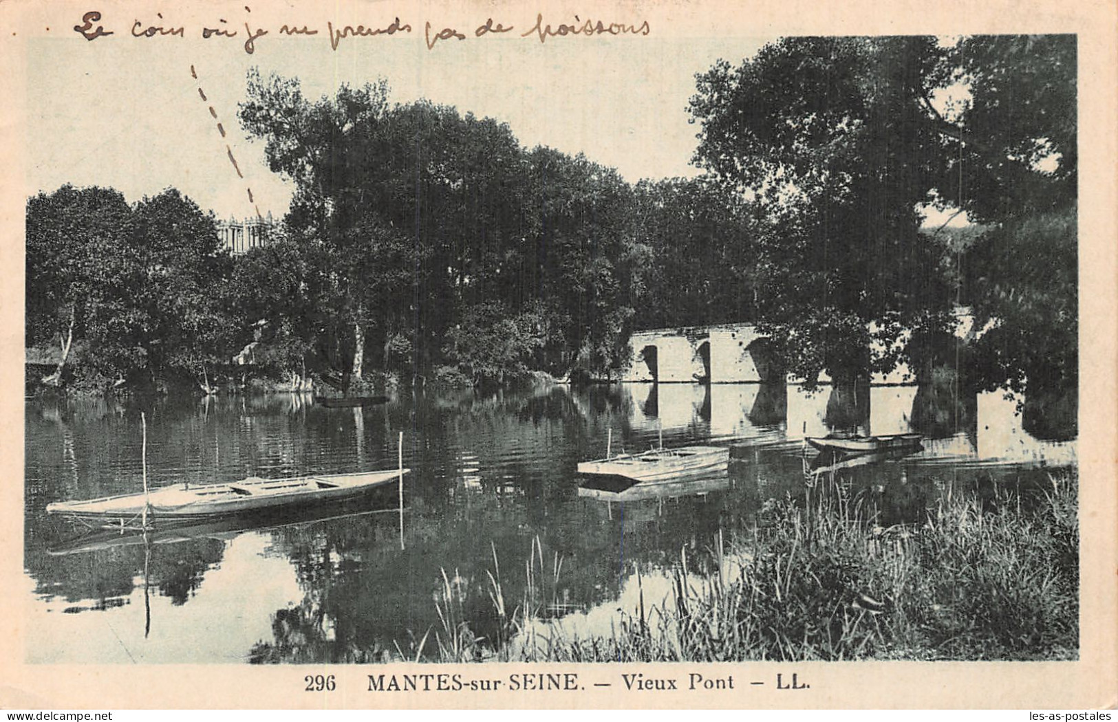 78 MANTES SUR SEINE VIEUX PONT - Mantes La Ville