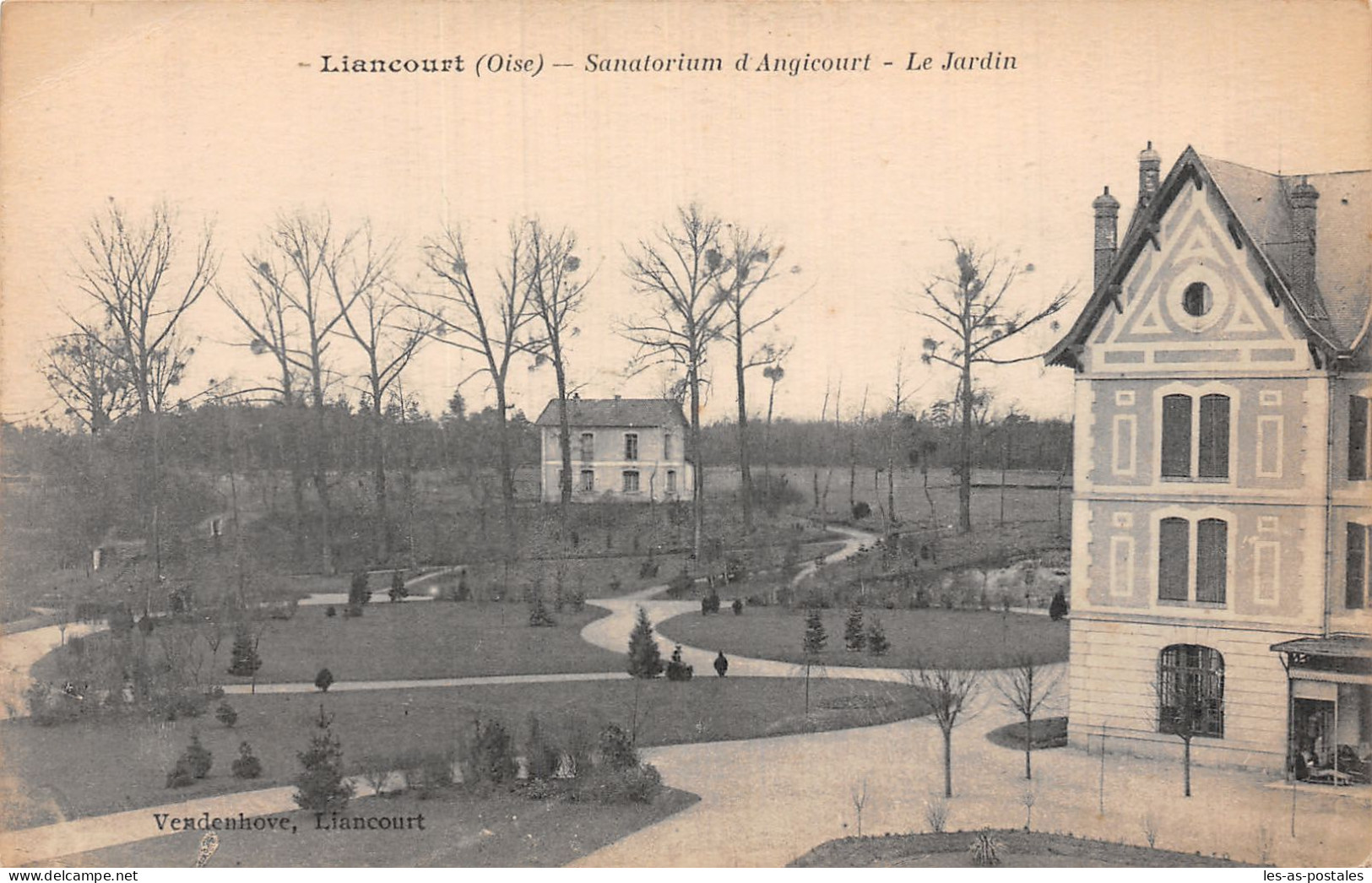 60 LIANCOURT SANATORIUM D ANGICOURT LE JARDIN - Liancourt