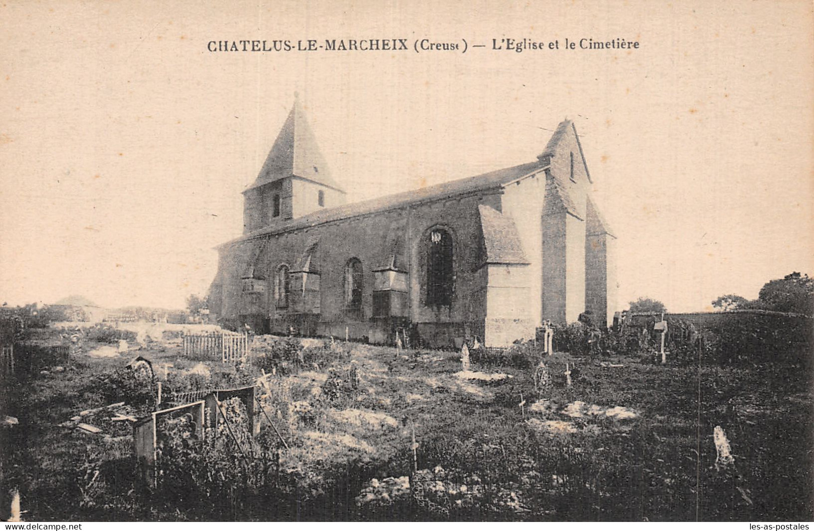 23 CHATELUS LE MARCHEIX L EGLISE - Sonstige & Ohne Zuordnung