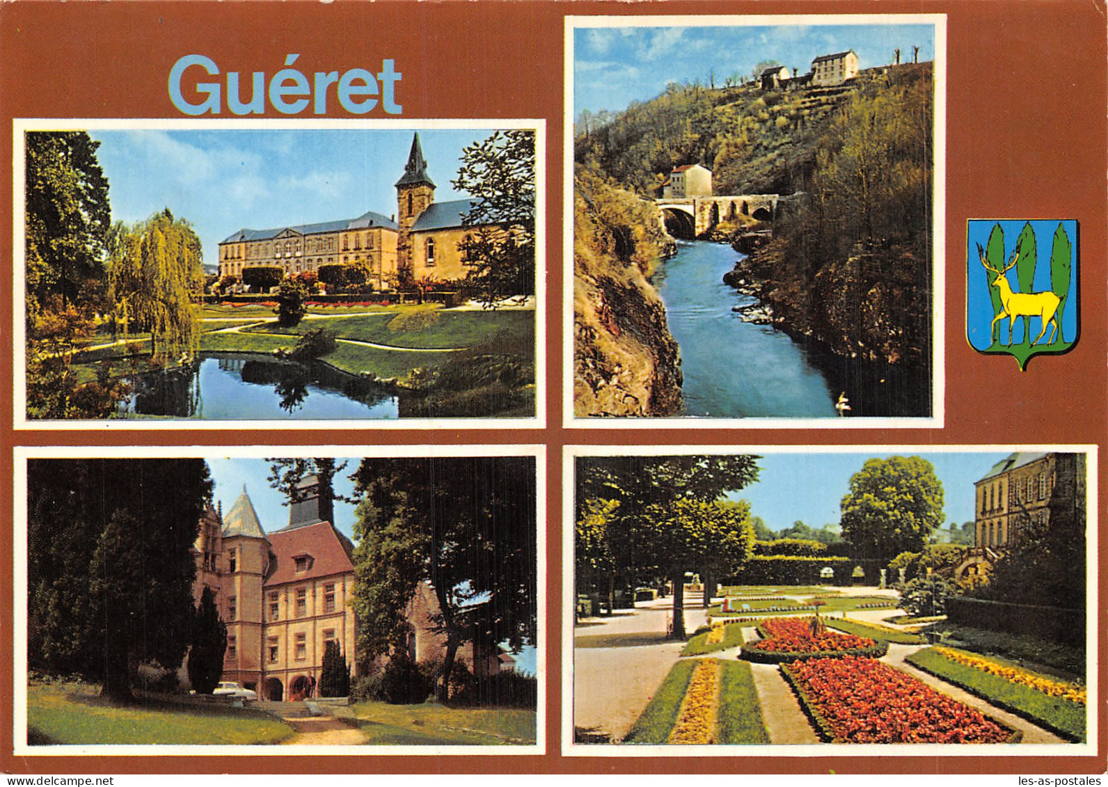 23 GUERET JARDIN PUBLIC - Guéret