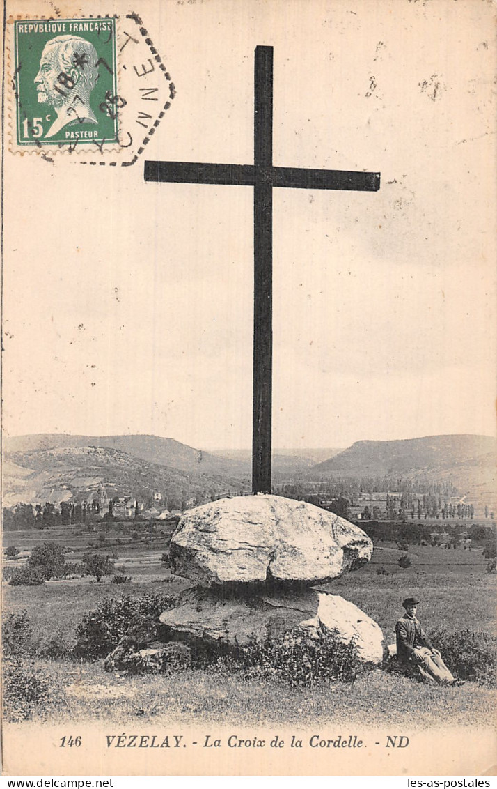 89 VEZELAY LA CROIX DE LA CORDELLE - Vezelay