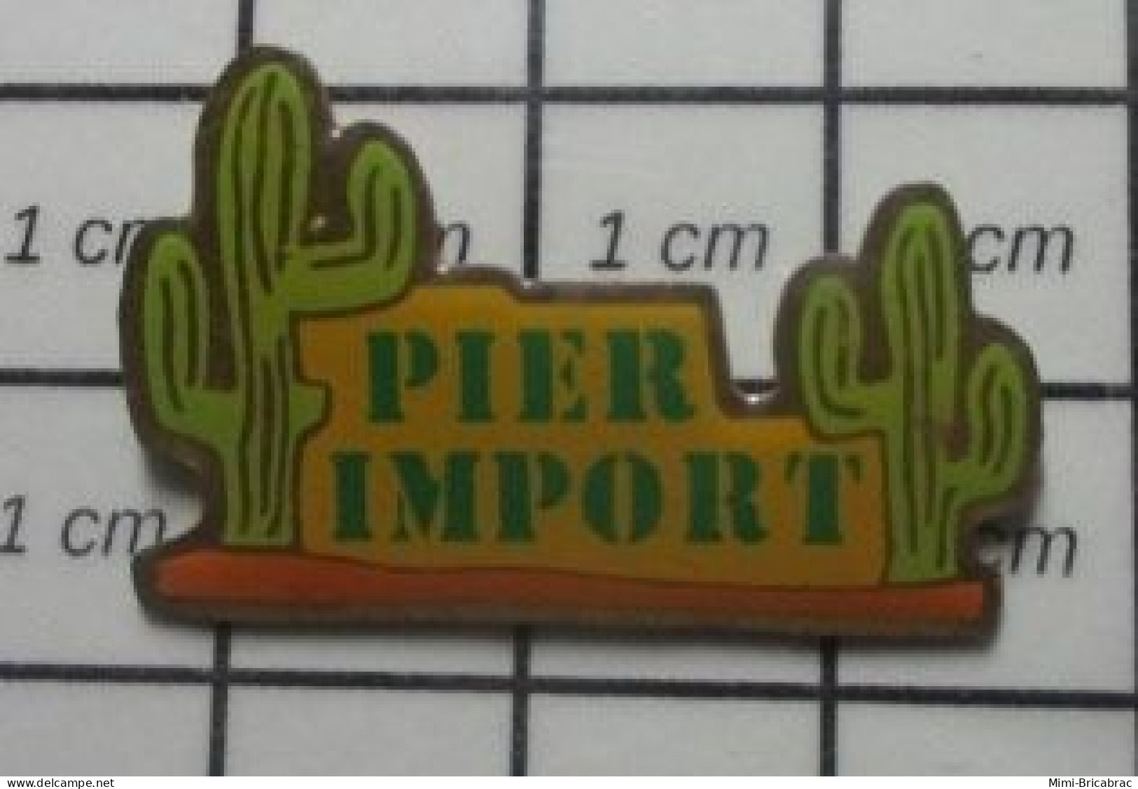 3617 Pin's Pins / Beau Et Rare / MARQUES / PIER IMPORT CACTUS - Marques