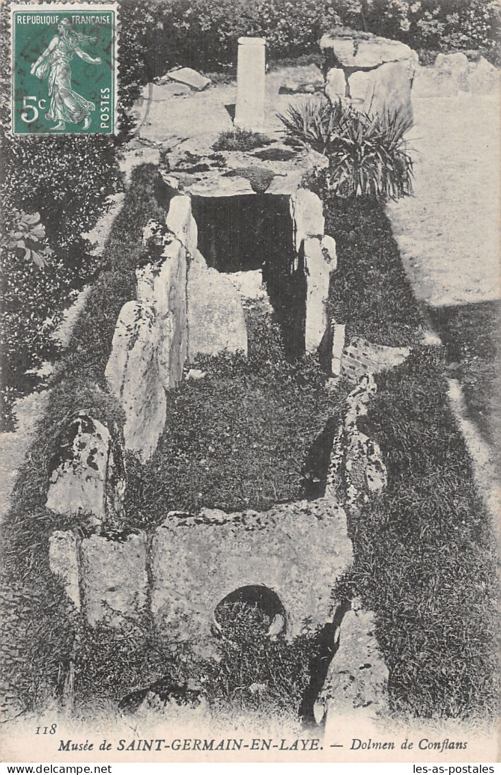 78 SAINT GERMAIN EN LAYE DOLMEN DE CONFLANS - St. Germain En Laye