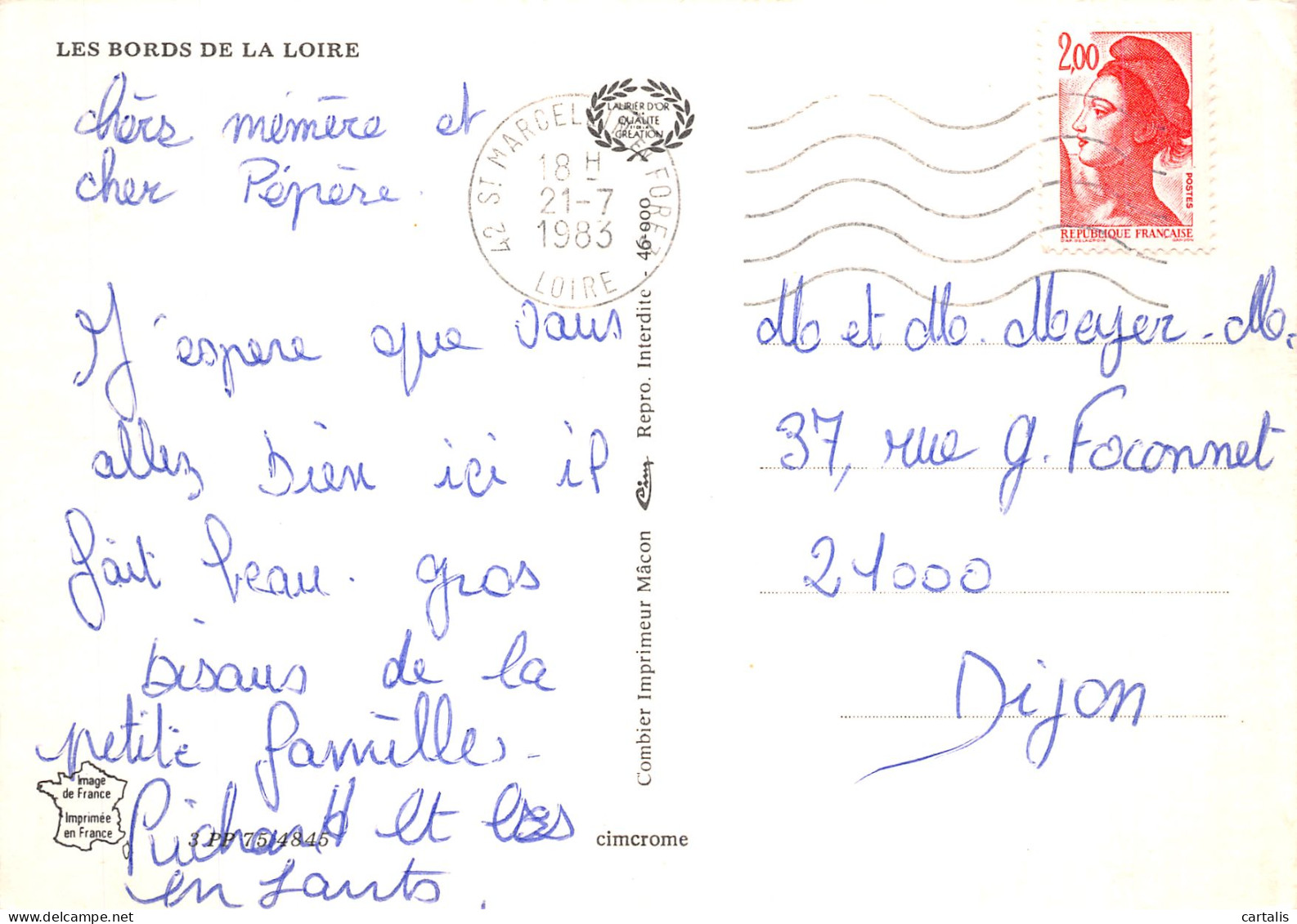 42-BORDS DE LA LOIRE-N° 4440-B/0123 - Sonstige & Ohne Zuordnung