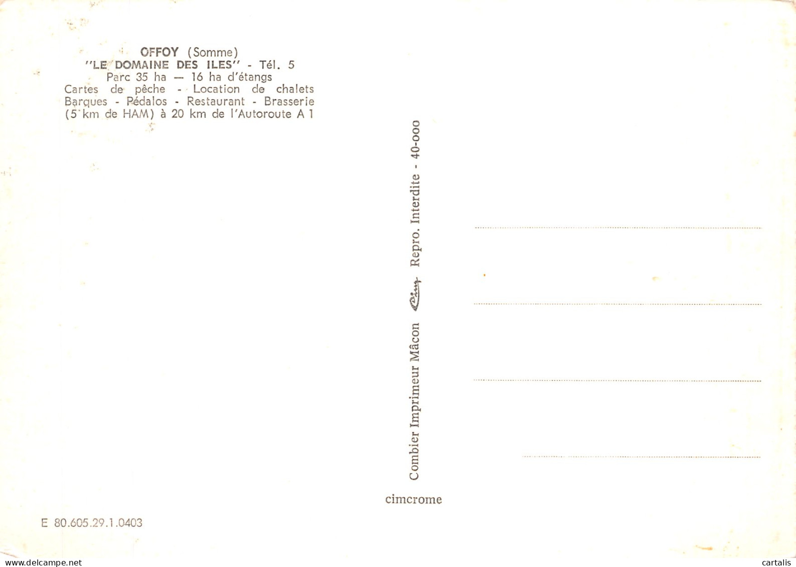 80-OFFOY-N° 4440-B/0099 - Andere & Zonder Classificatie