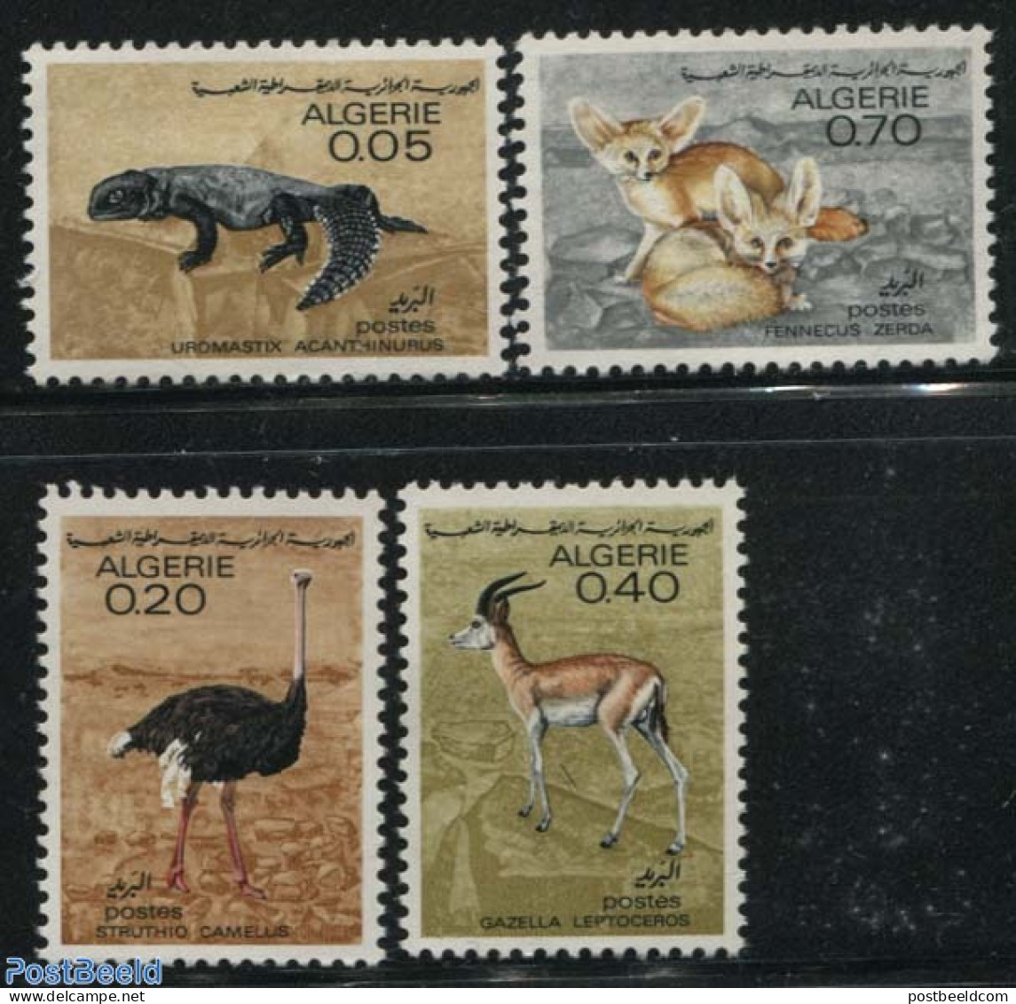 Algeria 1967 Animals 4v, Mint NH, Nature - Animals (others & Mixed) - Birds - Neufs