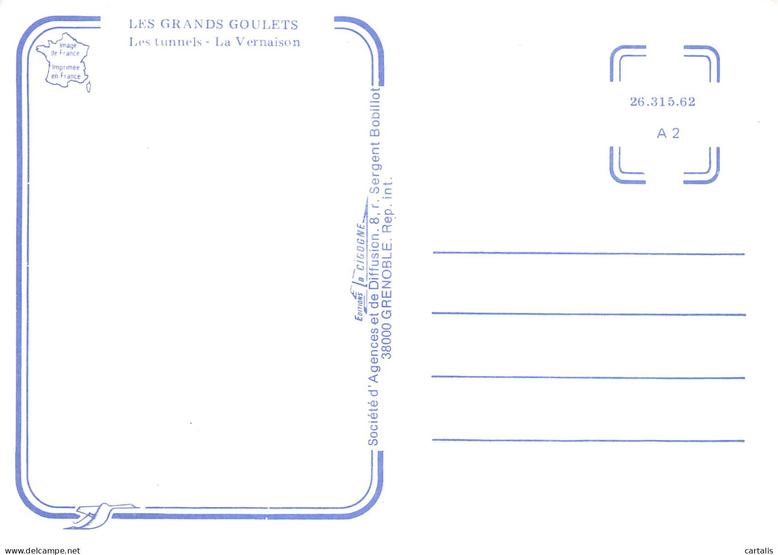 26-LES GRANDS GOULETS-N° 4440-A/0139 - Les Grands Goulets