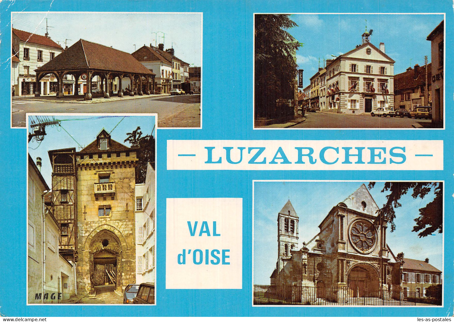 95 LUZARCHES LA HALLE - Luzarches