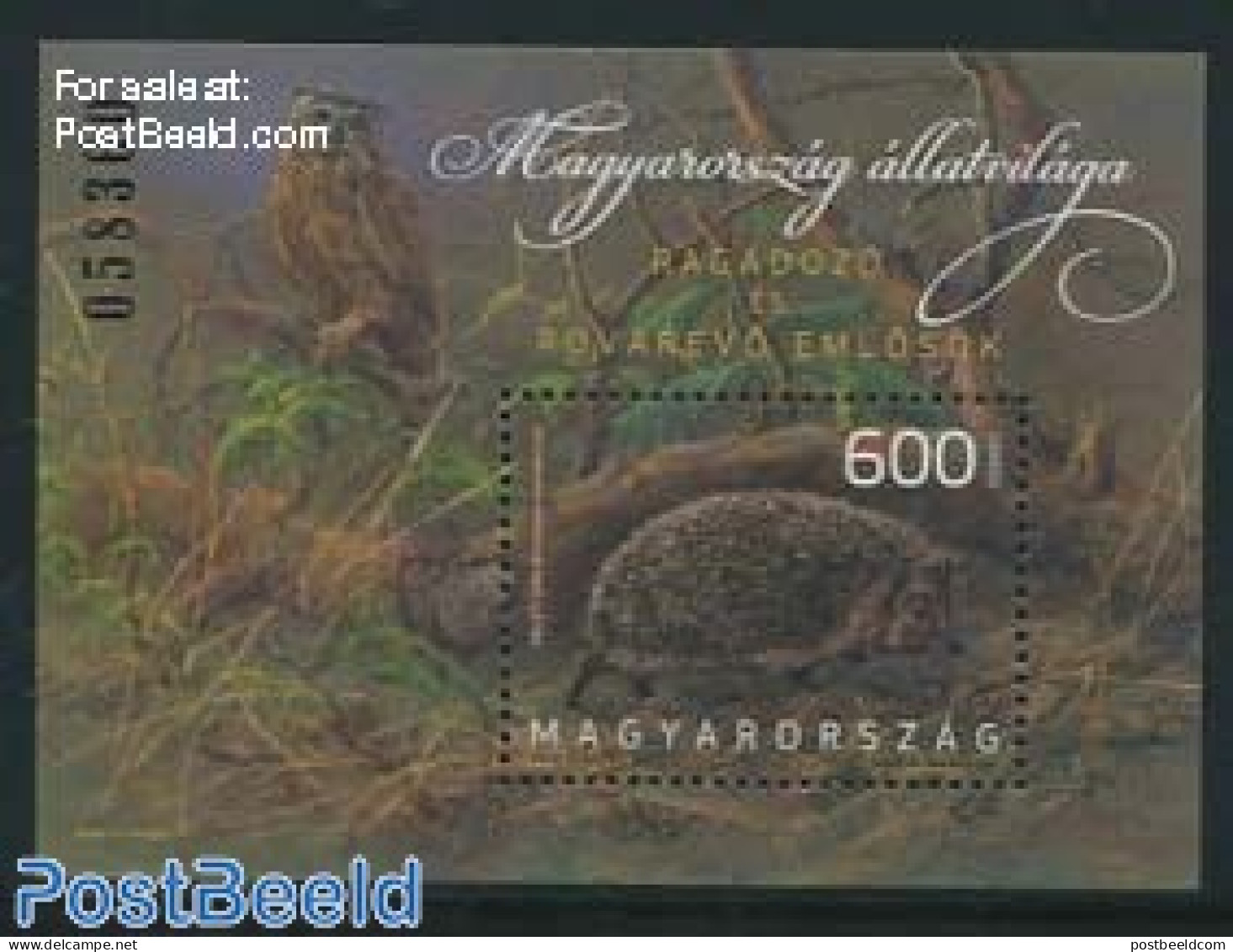 Hungary 2013 Animals, Hedgehog S/s, Mint NH, Nature - Animals (others & Mixed) - Hedgehog - Neufs