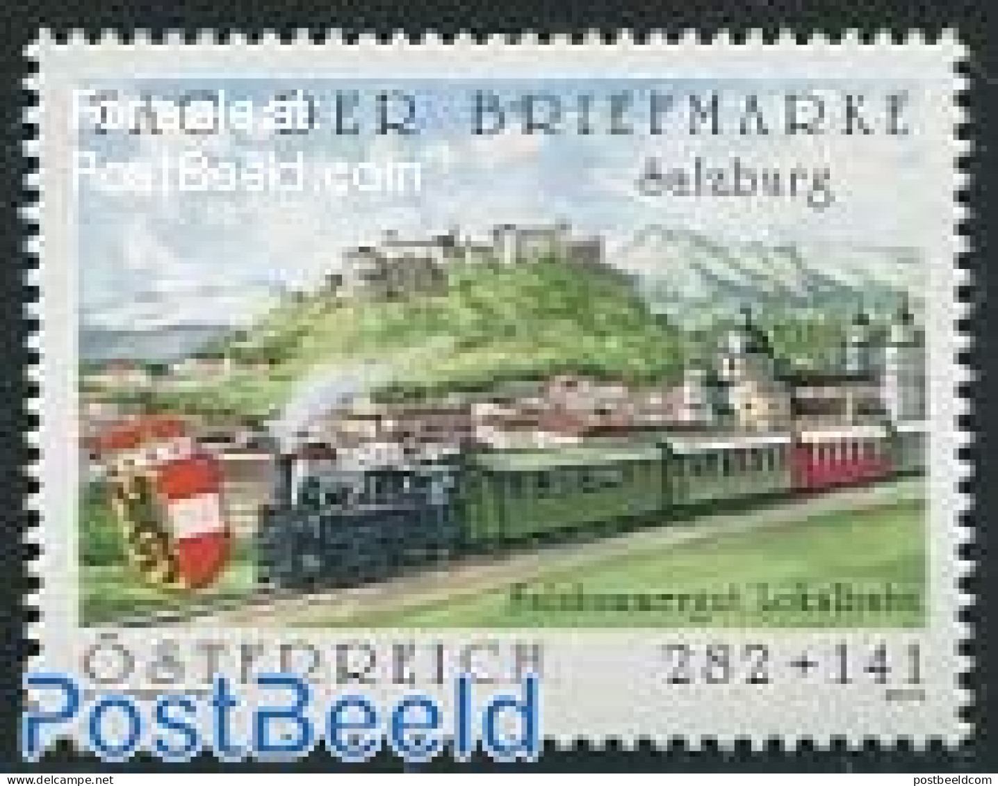 Austria 2013 Stamp Day 1v, Mint NH, History - Transport - Coat Of Arms - Stamp Day - Railways - Ongebruikt