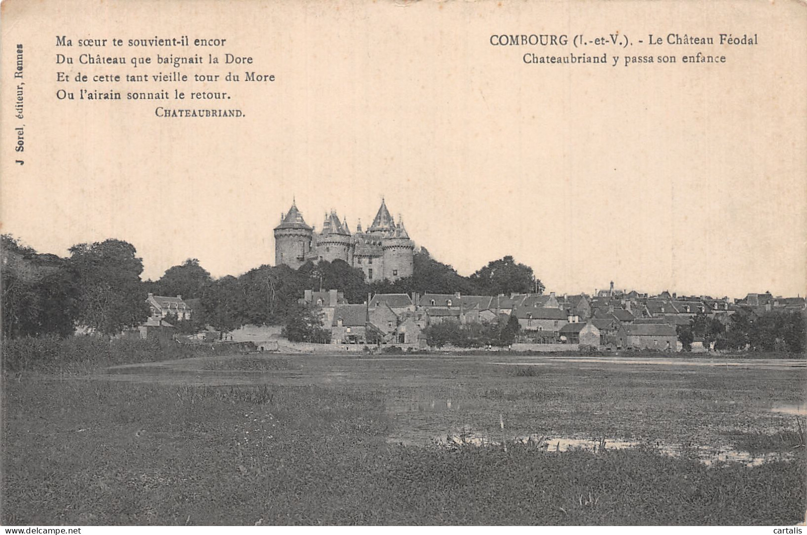 35-COMBOURG-N° 4440-E/0231 - Combourg