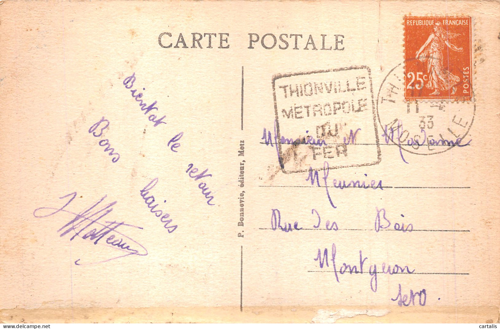 57-THIONVILLE-N° 4440-E/0109 - Thionville