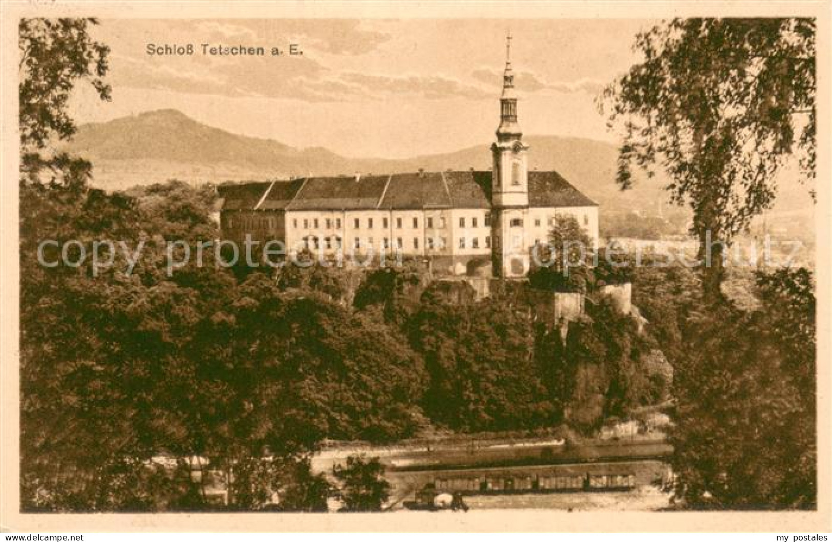 73679201 Tetschen-Bodenbach Boehmen Schloss Tetschen-Bodenbach Boehmen - Tchéquie