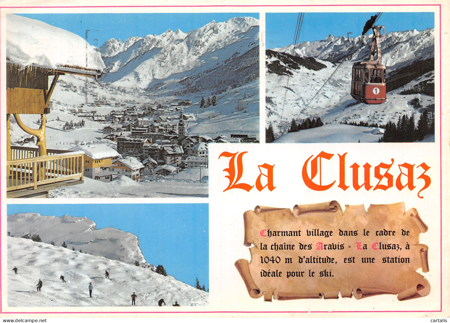 74-LA CLUSAZ-N° 4440-D/0205 - La Clusaz