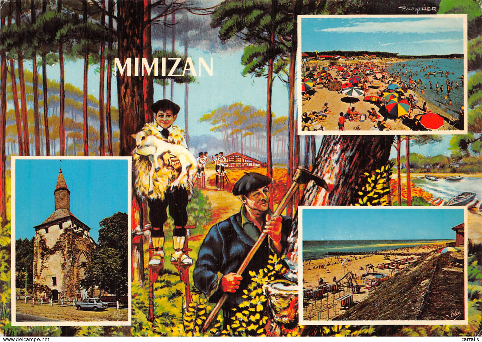 40-MIMIZAN PLAGE-N° 4440-D/0177 - Mimizan