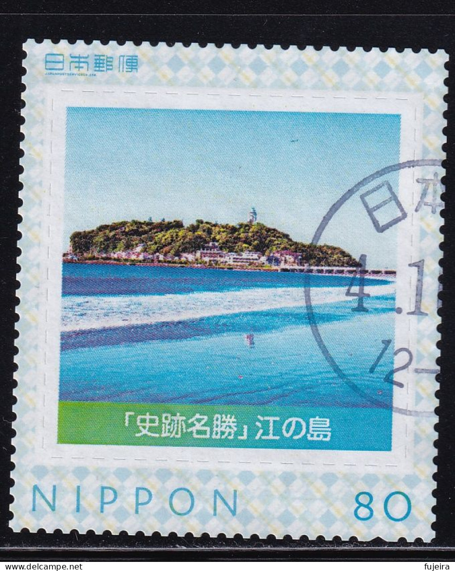 Japan Personalized Stamp, Enoshima (jpv9207) Used - Oblitérés