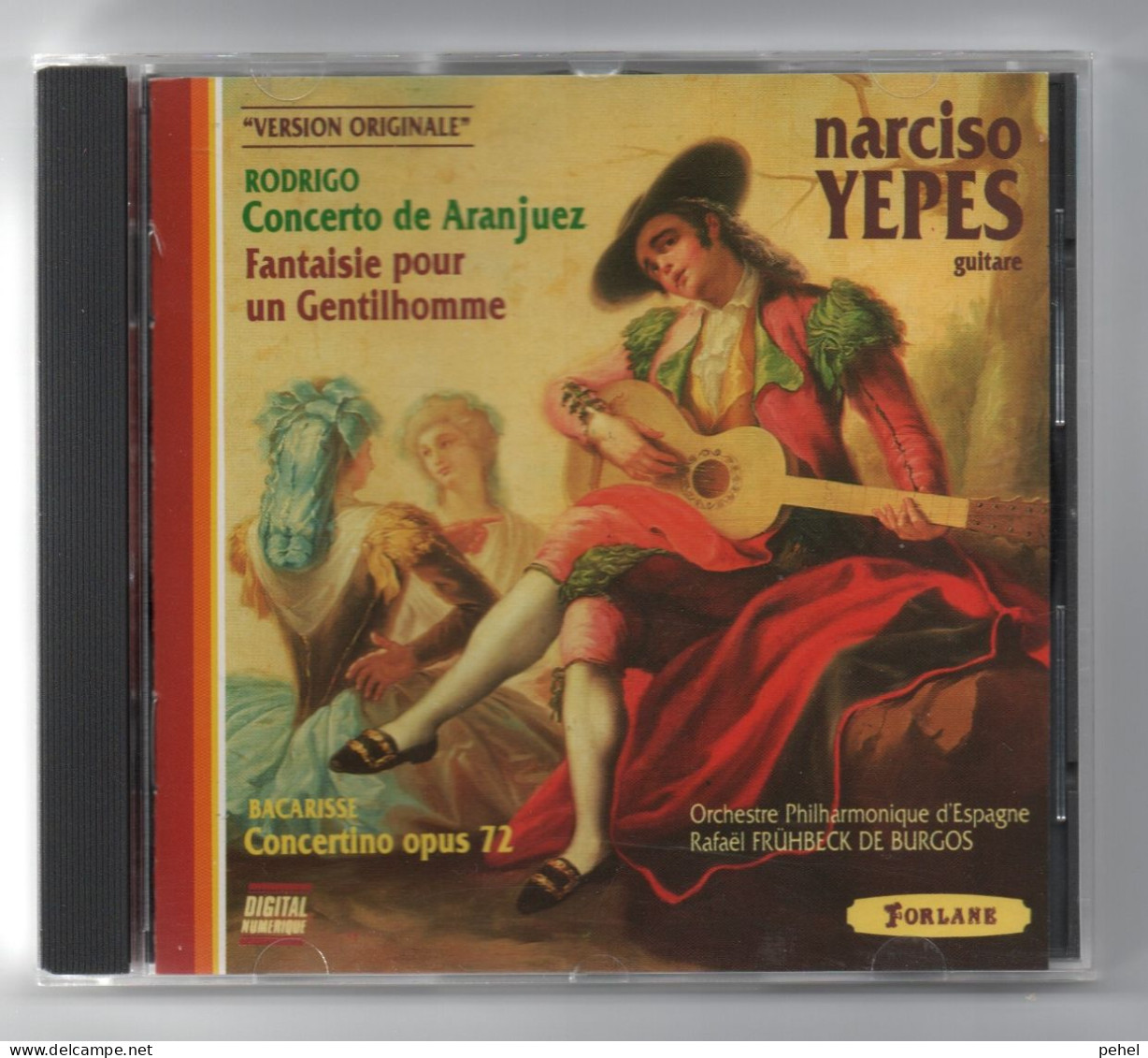 NARCISO  YEPES  /  GUITARE - Klassiekers