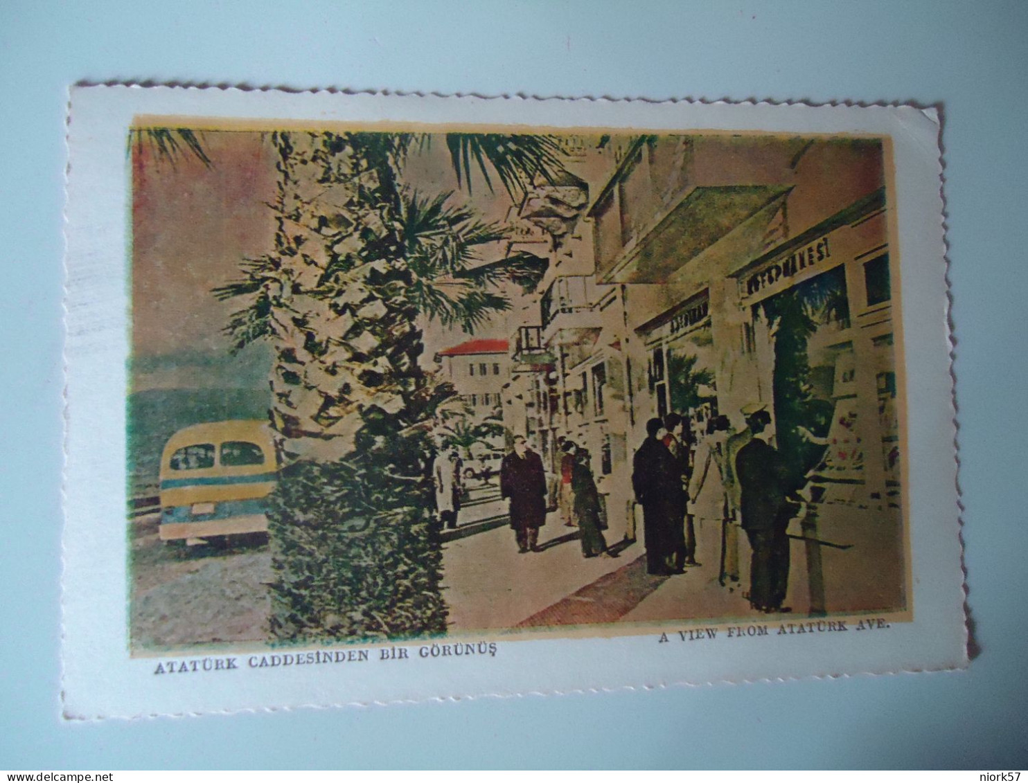 TURKEY   POSTCARDS ATATURK CADDESINDEN BIR GURUNUS  MORE   PURHASES 10% DISCOUNT - Turquia