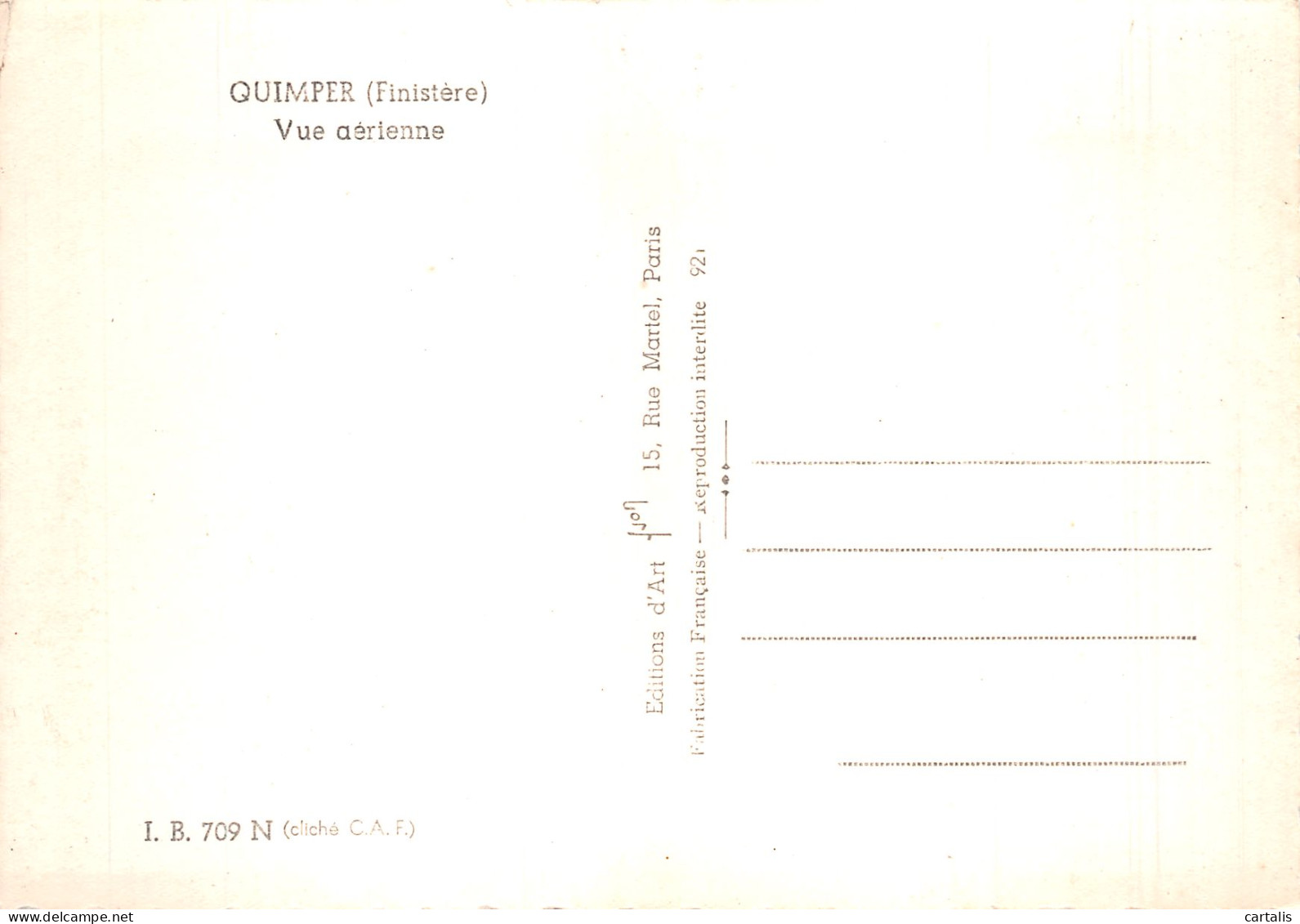 29-QUIMPER-N° 4441-C/0063 - Quimper