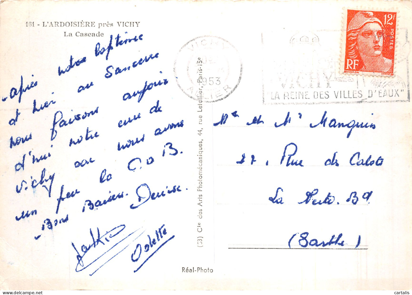 03-L ARDOISIERE PRES VICHY-N° 4441-B/0207 - Other & Unclassified