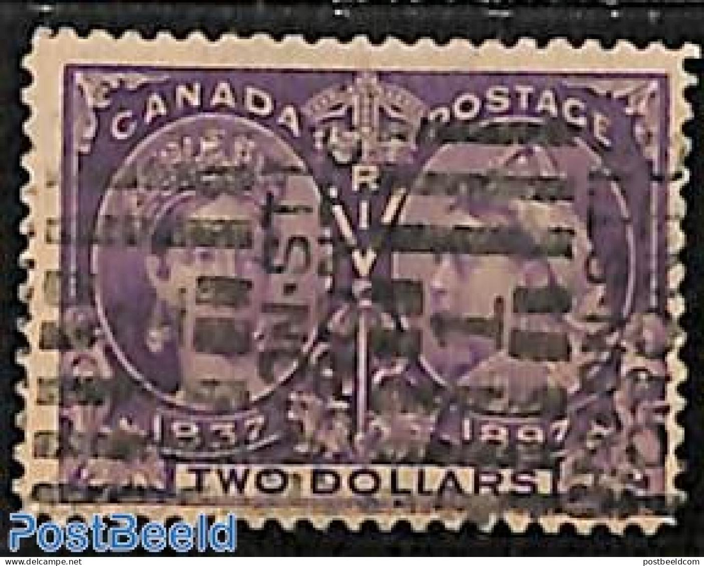 Canada 1897 2$, Used, Used Or CTO - Gebruikt