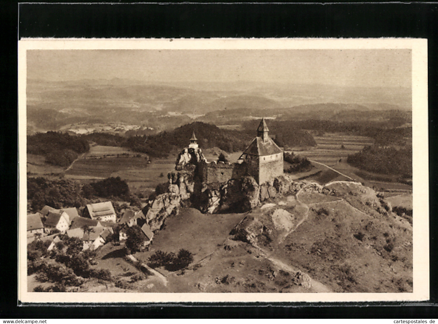 AK Hersbruck /Mfr., Burg Hohenstein, Ganzsache WHW Winterhilfswerk  - Briefkaarten