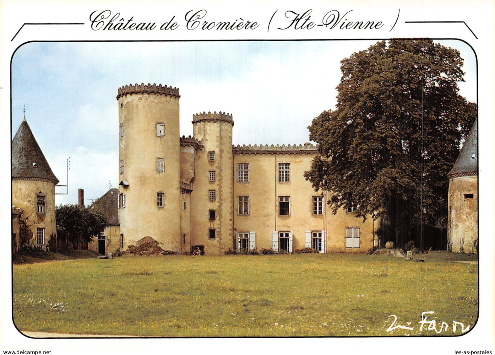 87 CUSSAC CHATEAU DE CROMIERE - Sonstige & Ohne Zuordnung