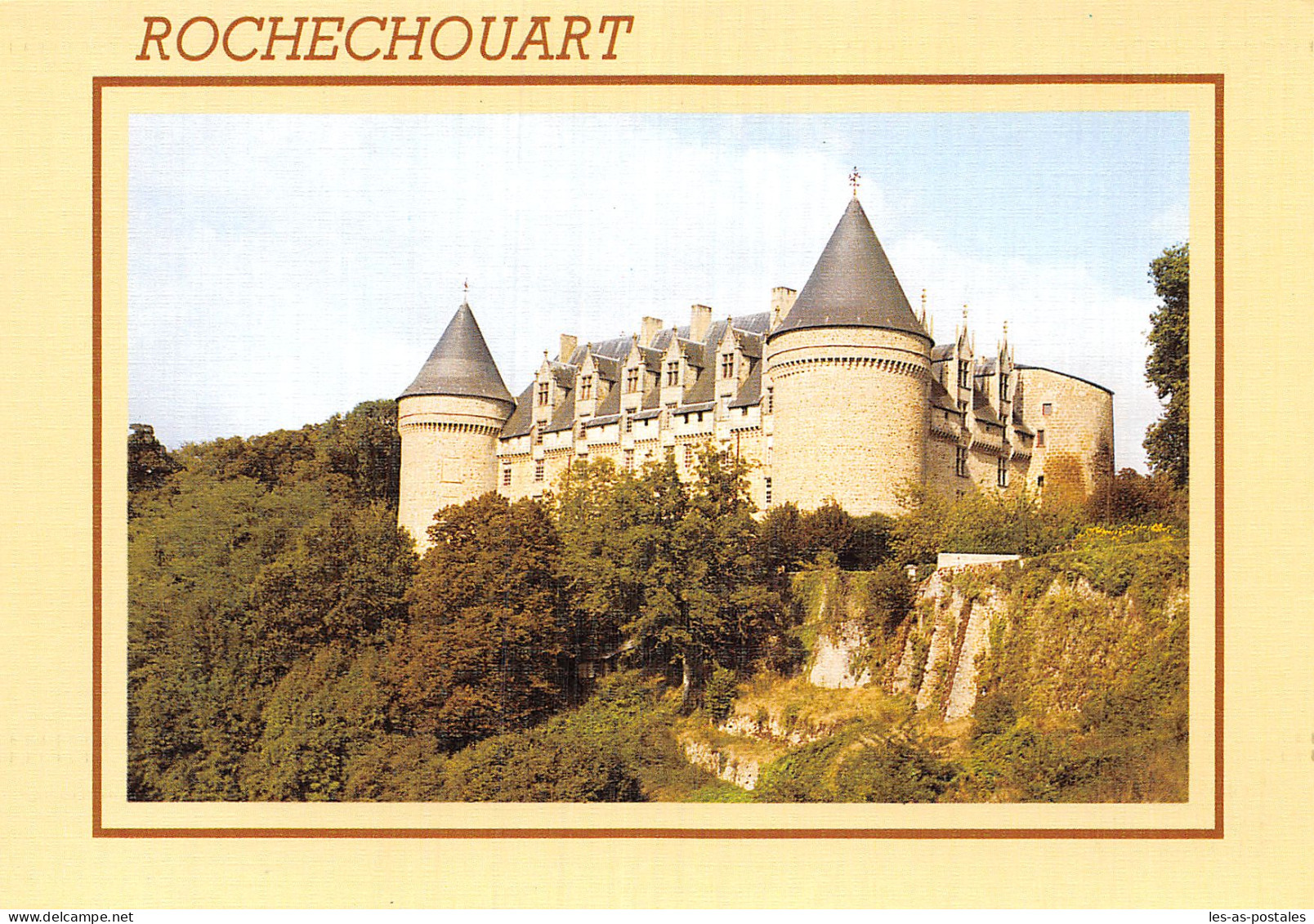 87 ROCHECHOUART LE CHATEAU - Rochechouart