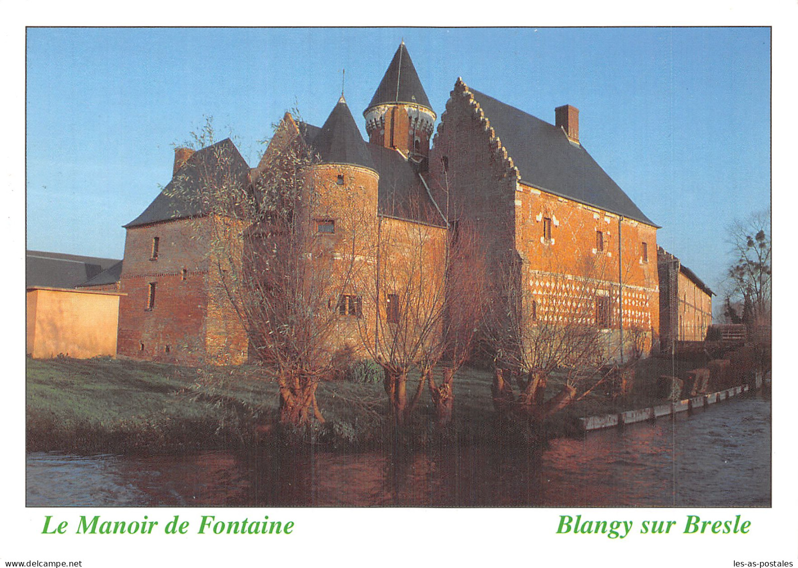 76 BLANGY SUR BRESLE LE MANOIR DE FONTAINE - Blangy-sur-Bresle
