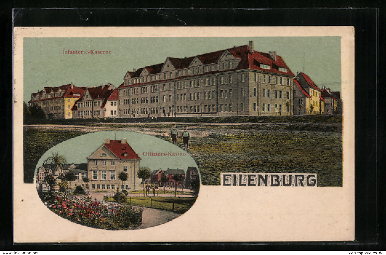 AK Eilenburg, Infanterie-Kaserne, Offiziers-Kasino  - Eilenburg
