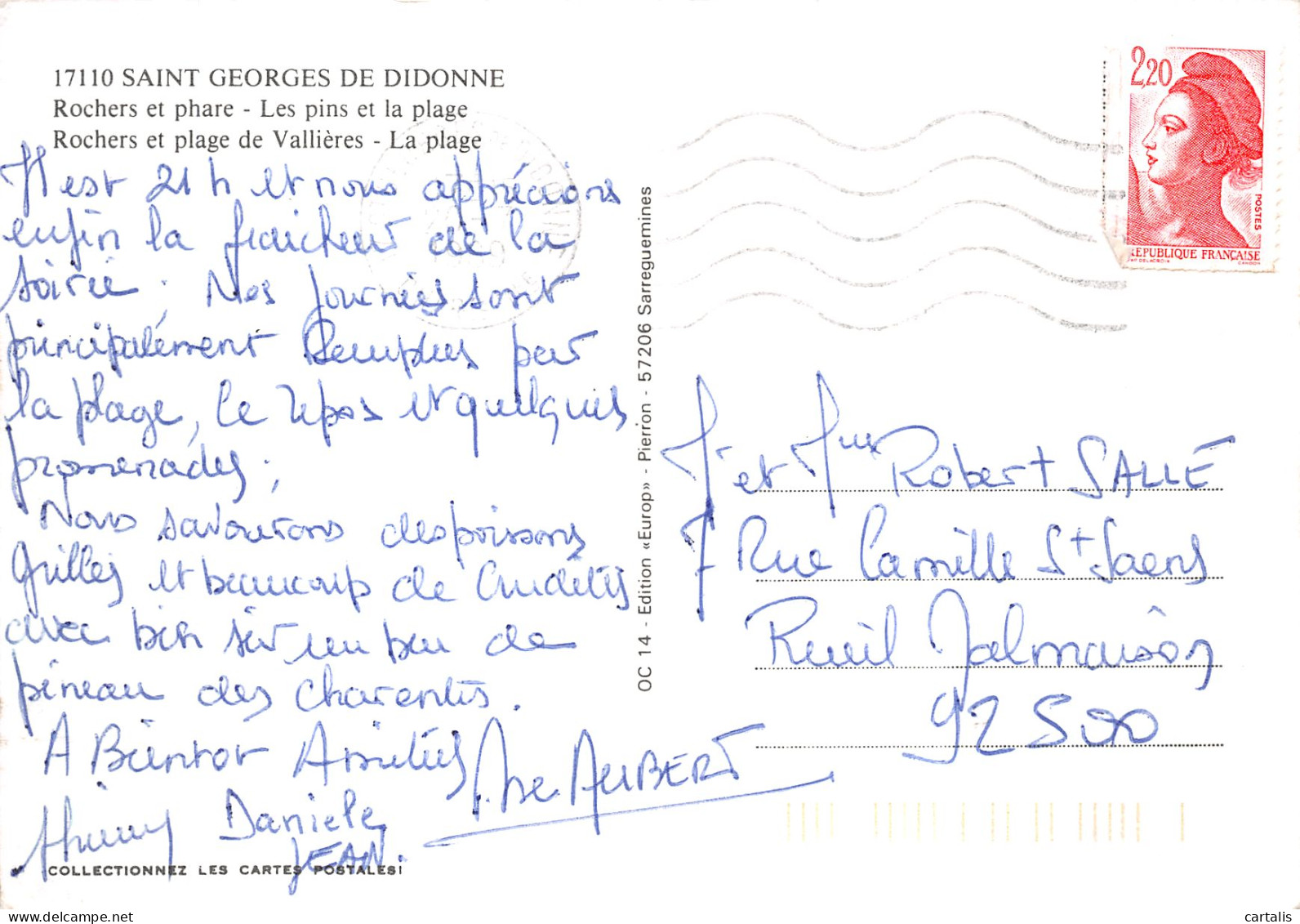 17-SAINT GEORGES DE DIDONNE-N° 4442-A/0101 - Saint-Georges-de-Didonne