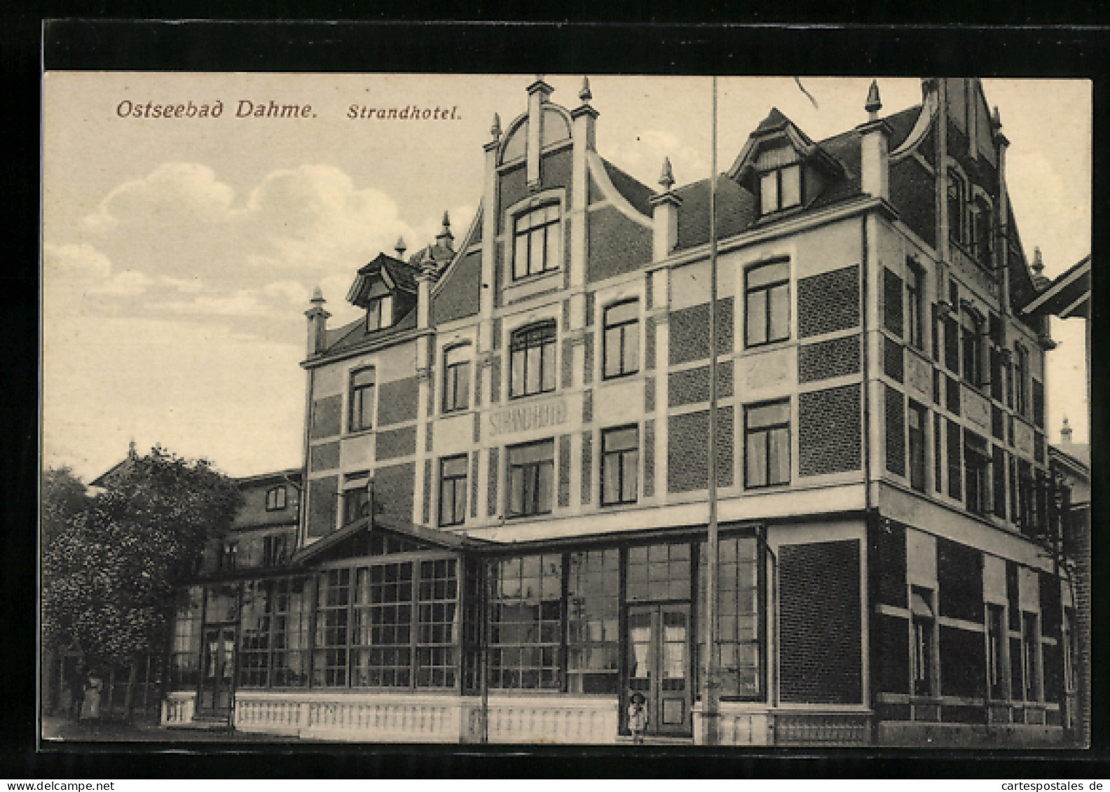 AK Dahme /Ostsee, Das Strandhotel  - Dahme