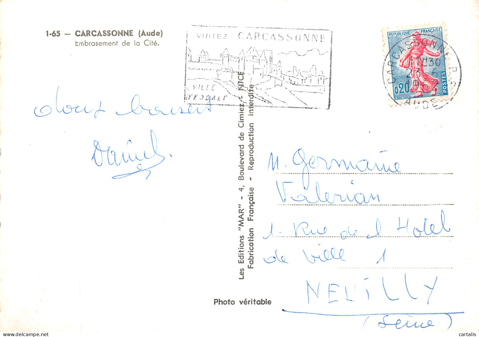 11-CARCASSONNE-N° 4441-D/0139 - Carcassonne