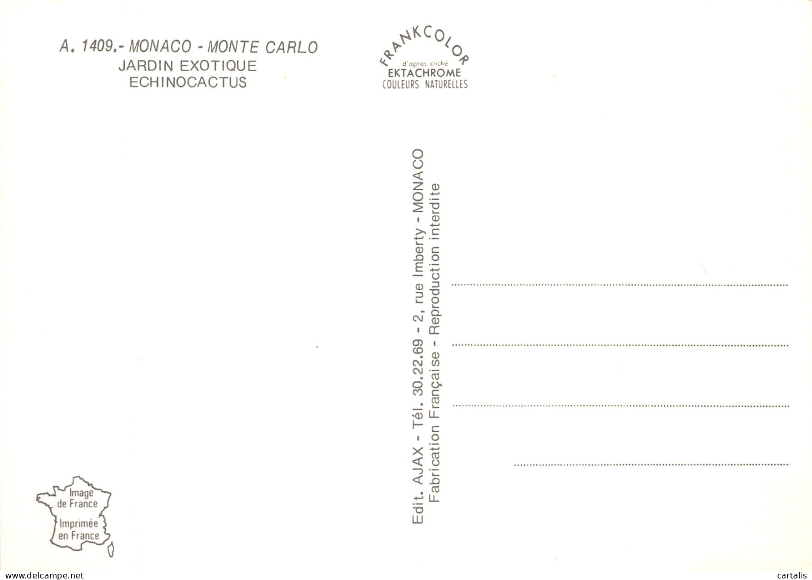 98-MONACO-N° 4441-D/0113 - Other & Unclassified