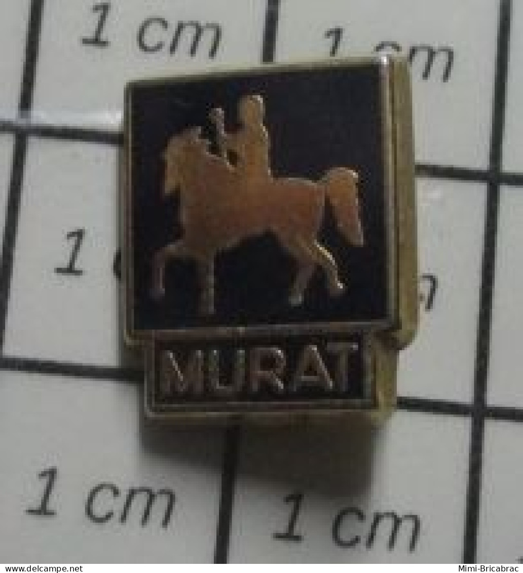 619  Pin's Pins / Beau Et Rare / MARQUES / BIJOUTERIE MURAT CAVALIER CHEVAL Mini Pin's - Jeux Olympiques