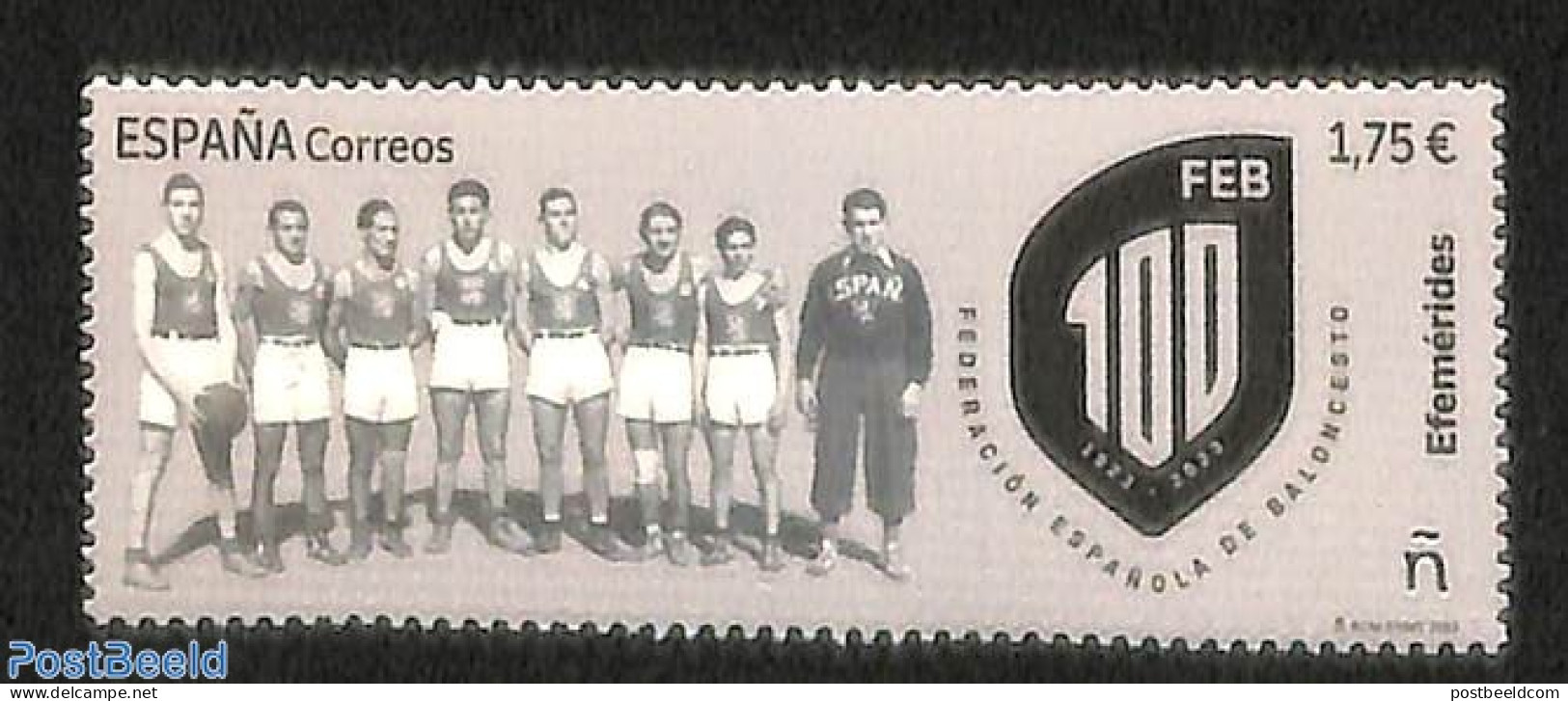 Spain 2023 Basketball Federation 1v, Mint NH, Sport - Basketball - Sport (other And Mixed) - Nuovi