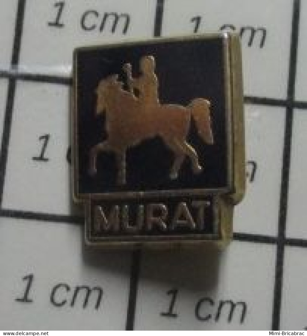 619  Pin's Pins / Beau Et Rare / MARQUES / BIJOUTERIE MURAT CAVALIER CHEVAL Mini Pin's - Olympic Games