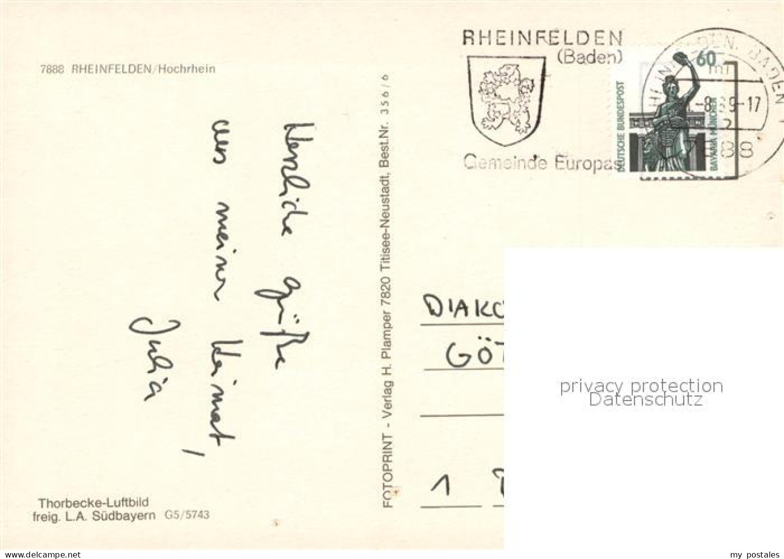 73678515 Rheinfelden Baden Fliegeraufnahme Hochrhein Rheinfelden Baden - Rheinfelden
