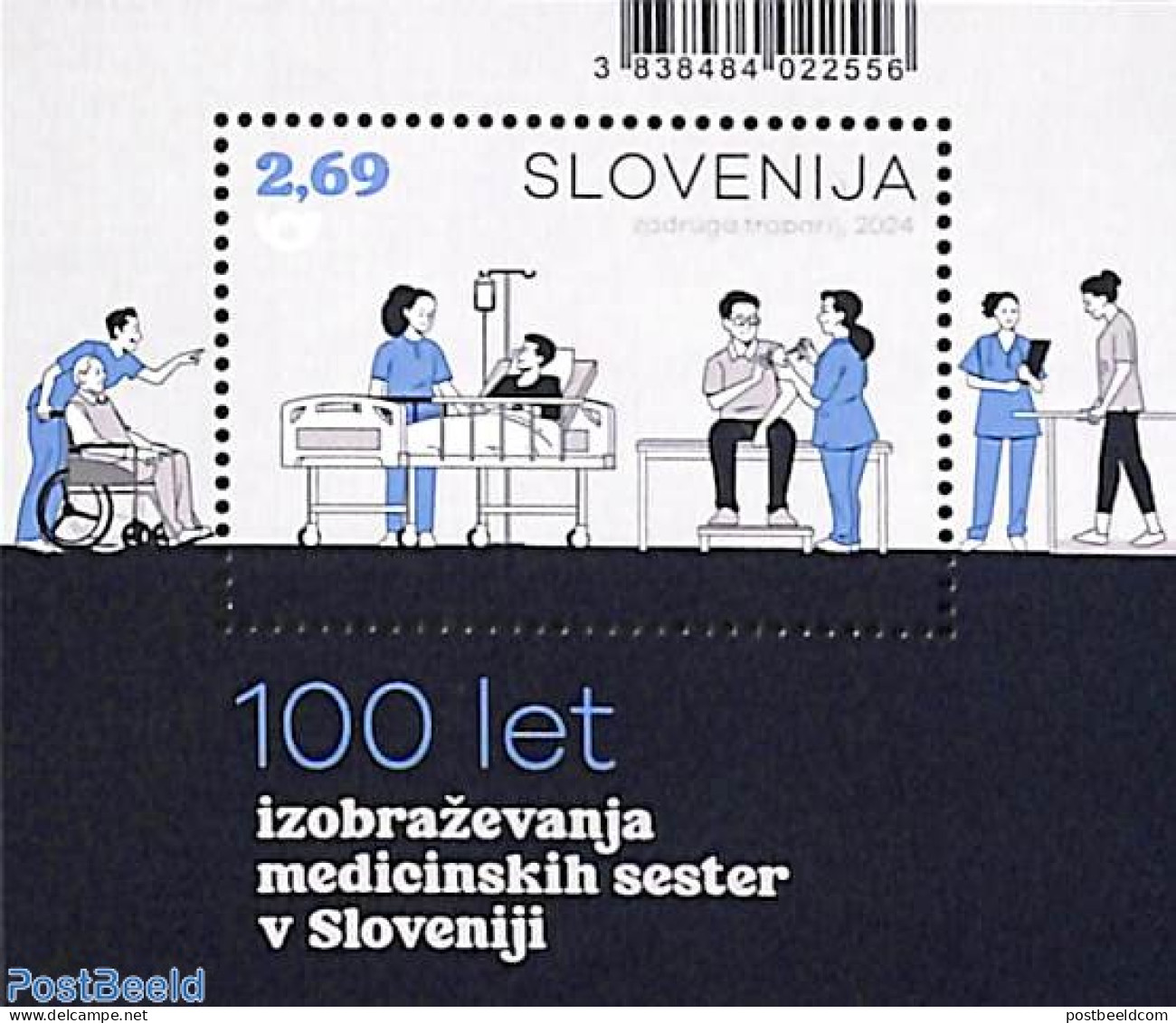 Slovenia 2024 Nurse Training S/s, Mint NH, Health - Health - Slovenia