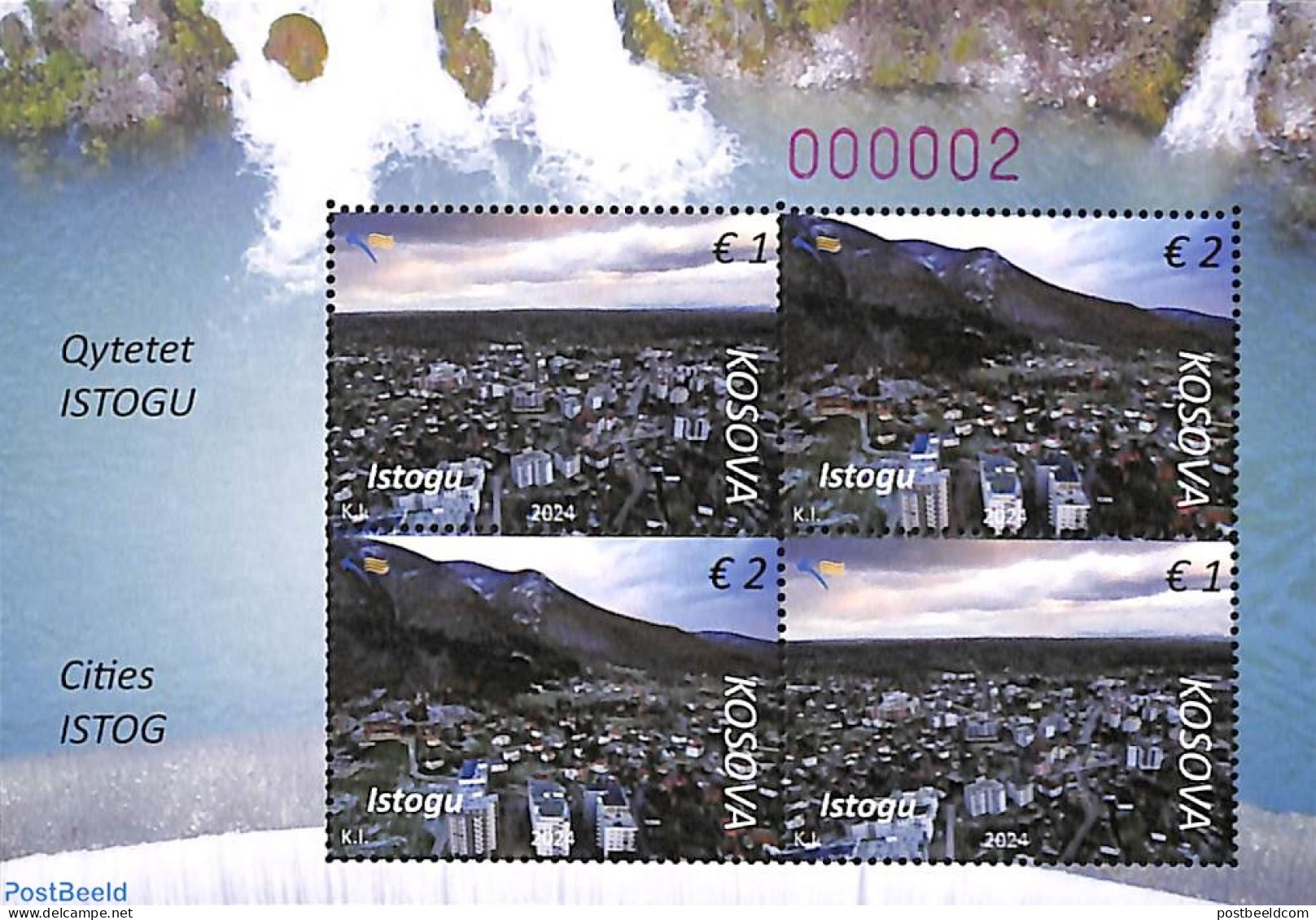 Kosovo 2024 Cities S/s, Mint NH - Other & Unclassified
