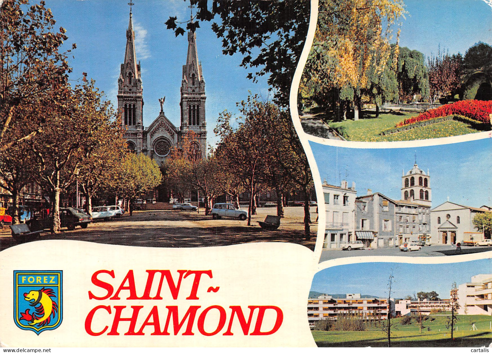 42-SAINT CHAMOND-N° 4442-C/0375 - Saint Chamond