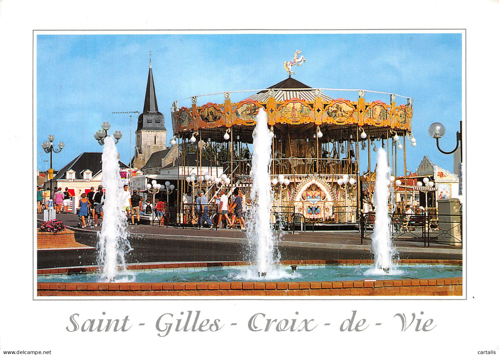 85-SAINT GILLES CROIX DE VIE-N° 4442-B/0031 - Saint Gilles Croix De Vie