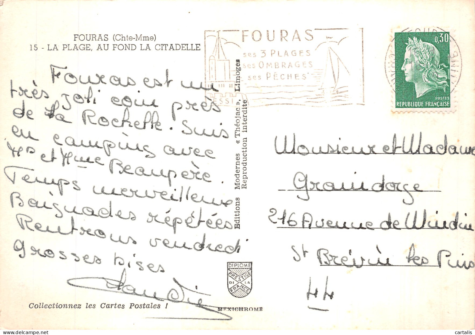 17-FOURAS-N° 4442-B/0003 - Fouras-les-Bains