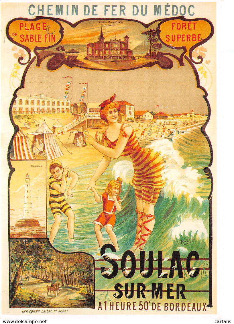 33-SOULAC SUR MER-N° 4442-A/0277 - Soulac-sur-Mer