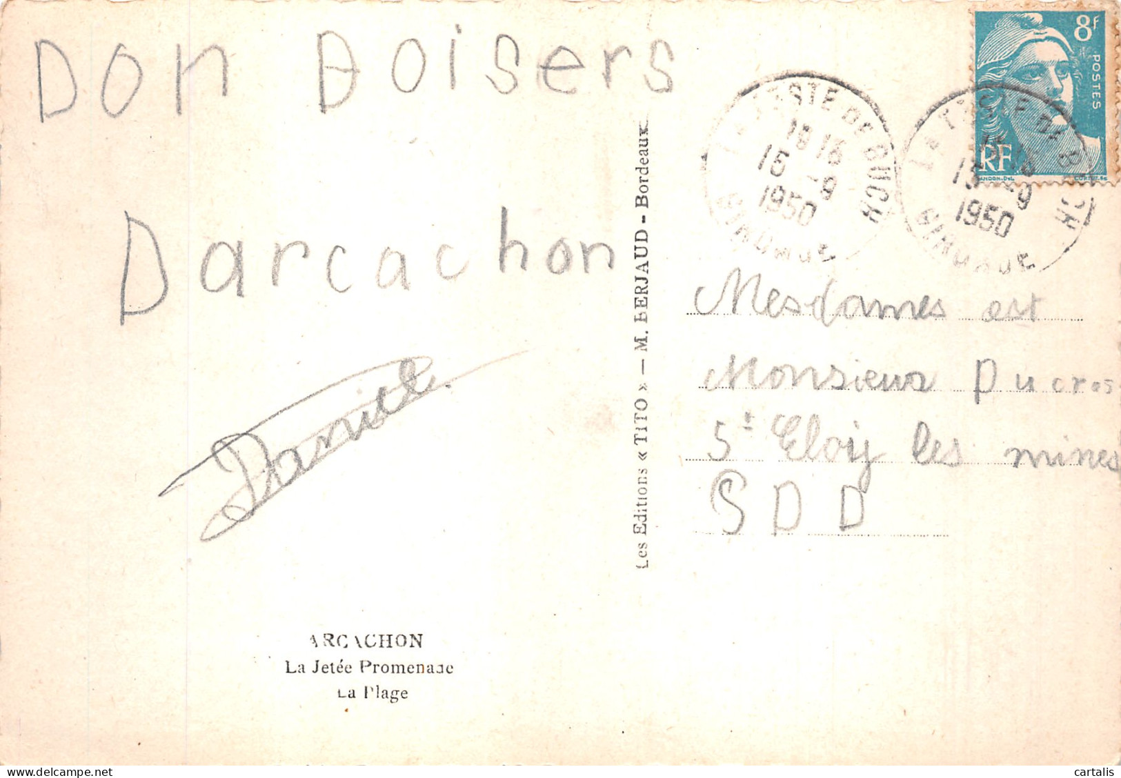 33-ARCACHON-N° 4442-A/0205 - Arcachon